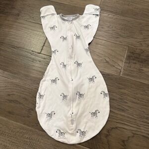 Amazing Baby Transitional Swaddle Sack Zebra Print Medium‎ 3-6 Months